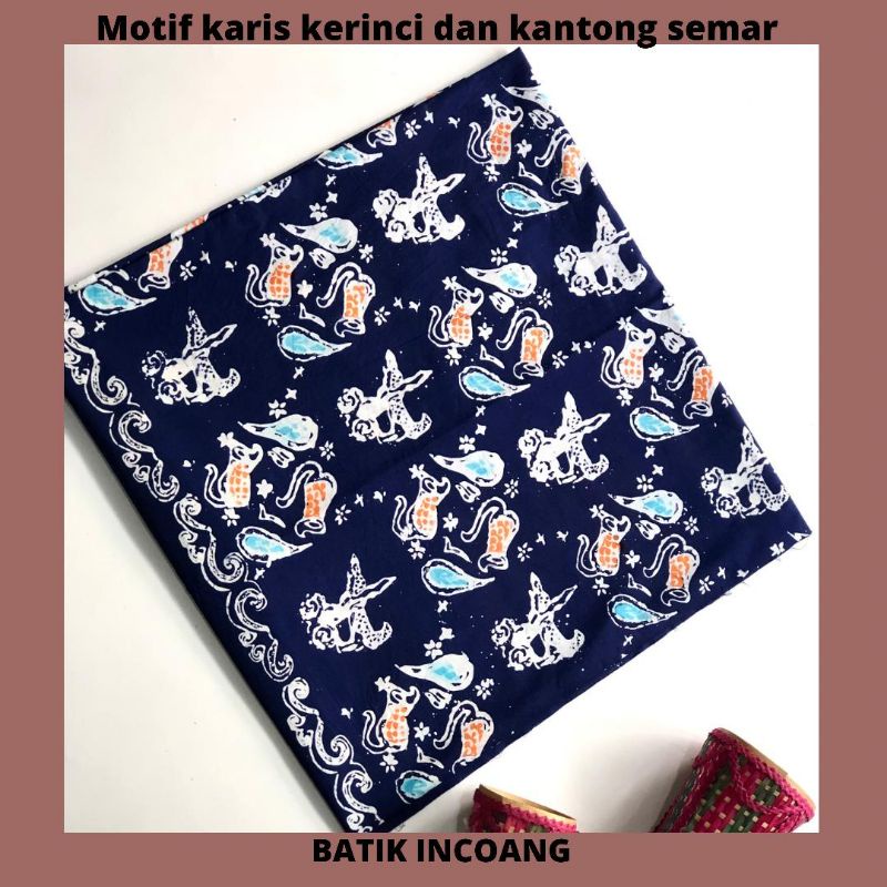 KAIN BATIK PREMIUM MOTIF KANTONG SEMAR DAN KERIS KERINCI