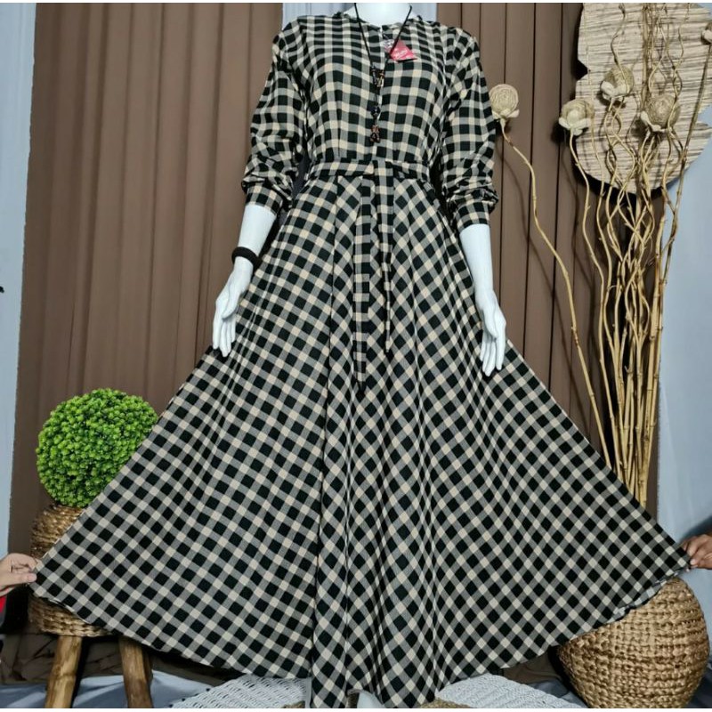 GAMIS KOTAK MONALISA KLOK / GAMIS MAYUNG