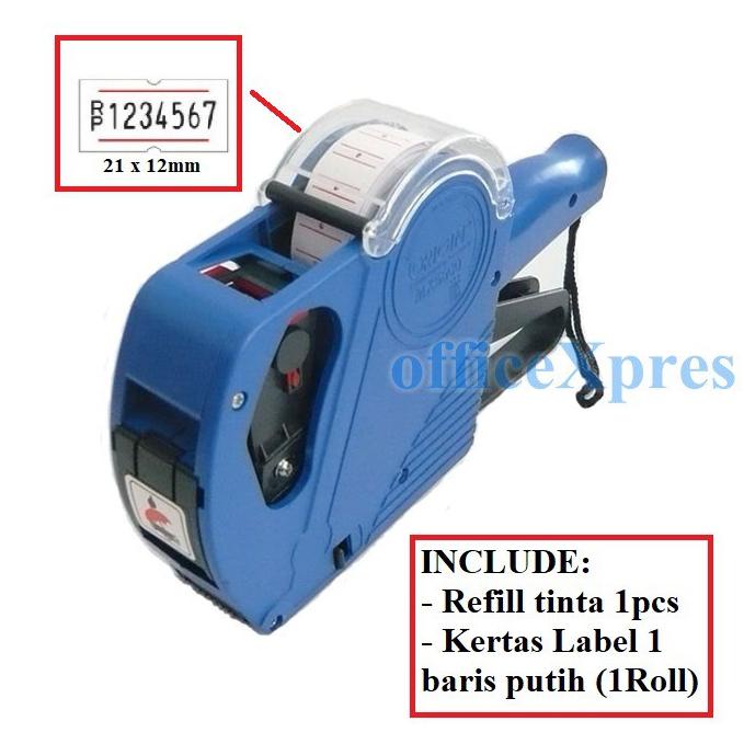 

[KODE PRODUK DWW7N6257] Mesin Alat Label Harga / Price label 8 digit /Cover plastik / Label Harga OPL Labeller Origin 5500PC