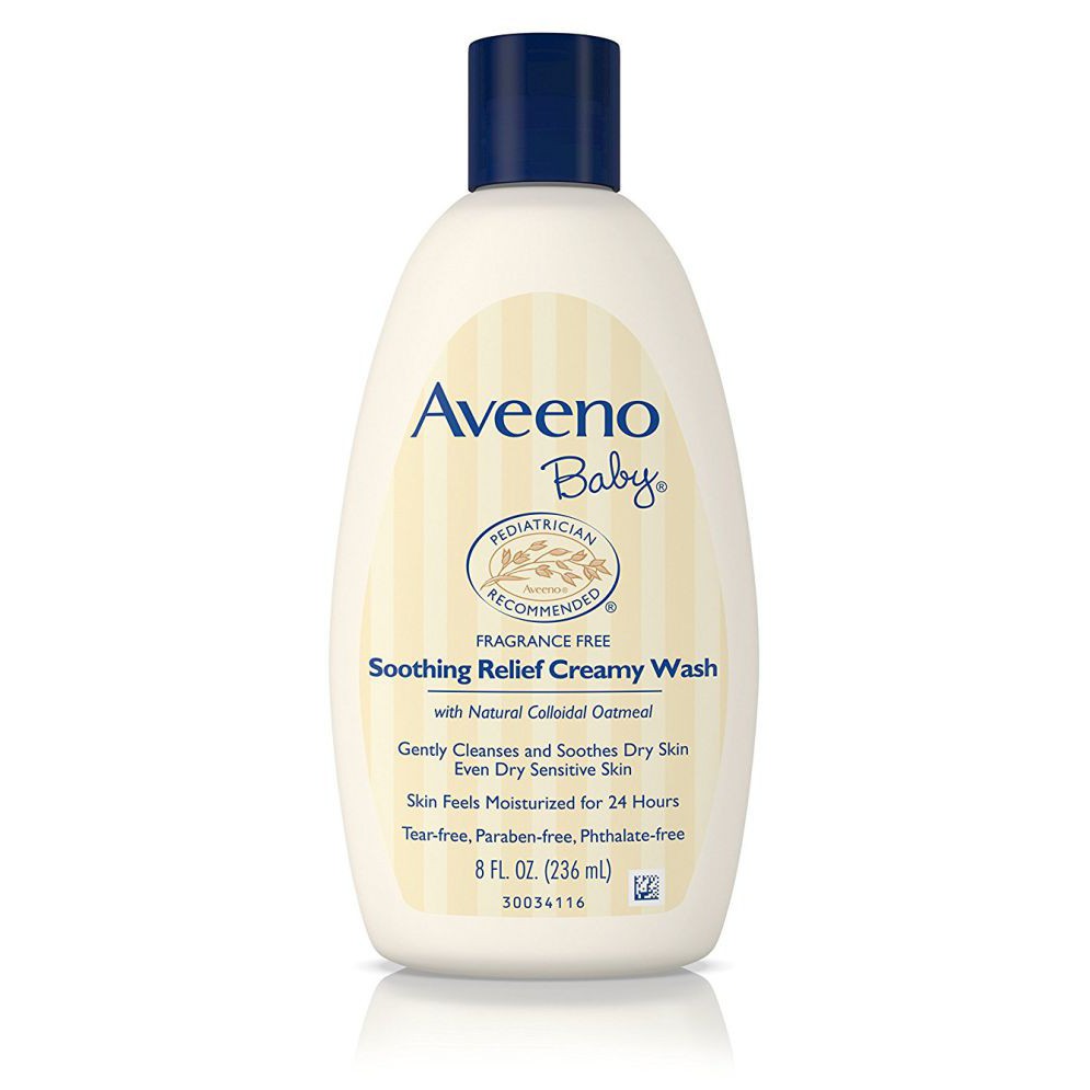 Aveeno Baby Soothing Relief Creamy Wash 236ml