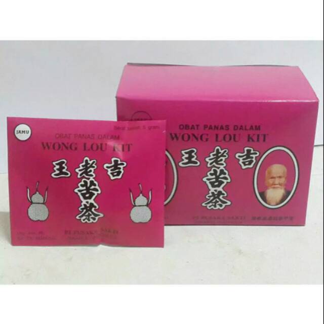 

WONG LOU KIT / Teh pahit ( OBAT PANAS DALAM )