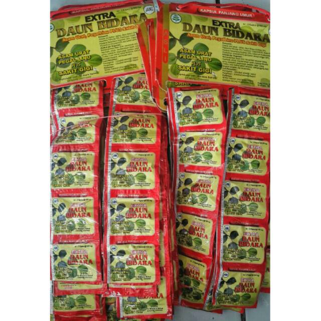 Kapsul Extra Daun Bidara Asli (Ori) Produksi Lampung Kemasan Terbaru