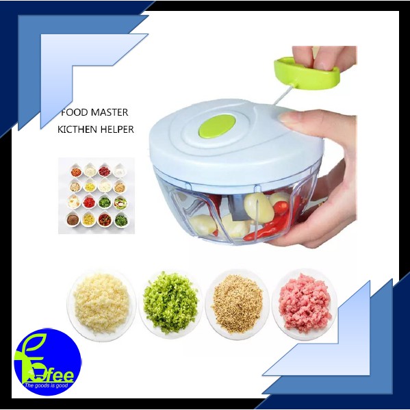 [IMPORT] - Speedy Chopper Blender Tarik Tangan Manual Mini Cutter Bahan Plastik