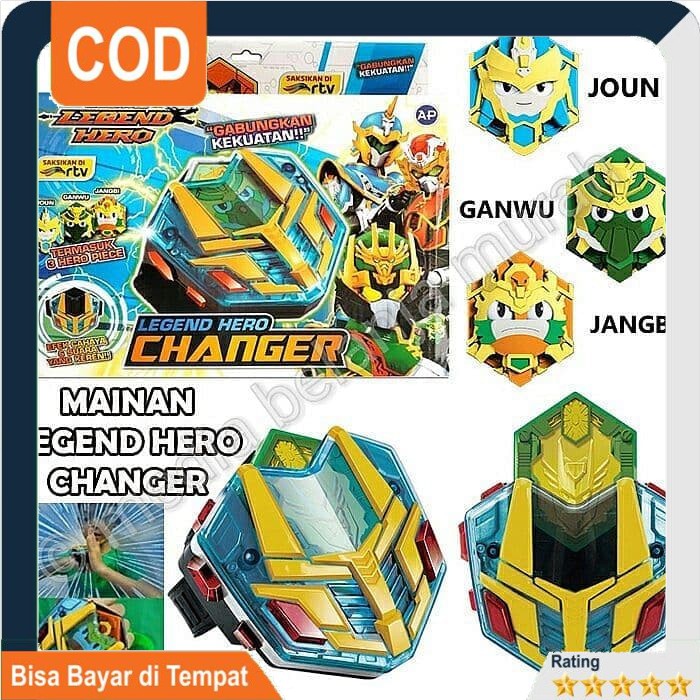 Original LEGEND HERO CHANGER 303210 Murah
