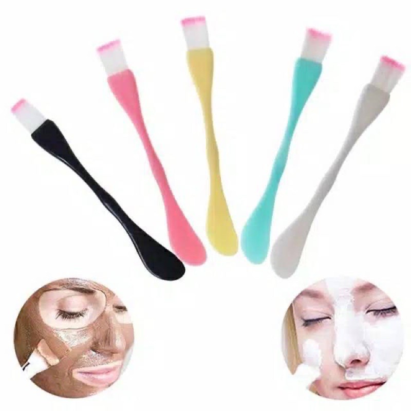 SPATULA 2in1 KUAS MASKER / SPATULA KUAS MASKER / SPATULA KUAS