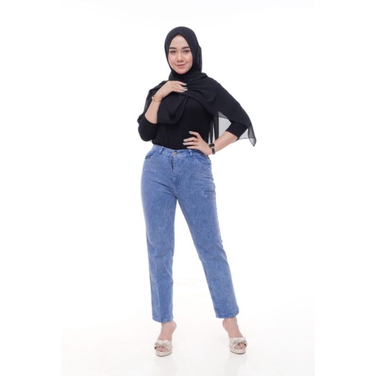 celana baggy jeans/ celana perempuan/ celana remaja/ celana kulot/ celana dewasa