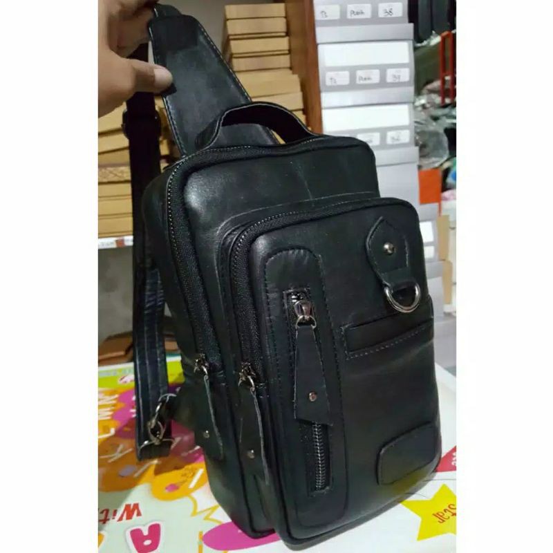 TAS PUNGGUNG PRIA KULIT ASLI