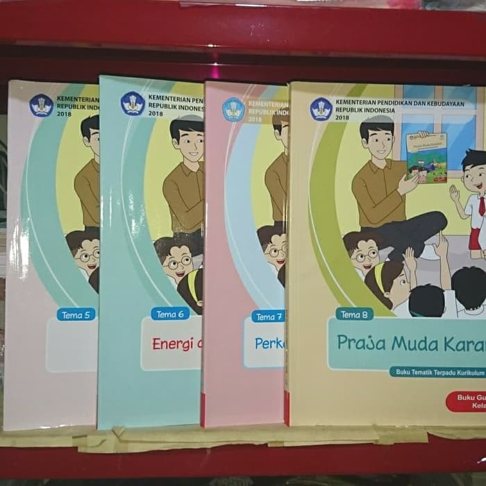 PAKET BUKU GURU KELAS 3 SD SEMESTER 2 TEMA 5678 KURIKULUM 2013 TERMURAH DI SHOPEE