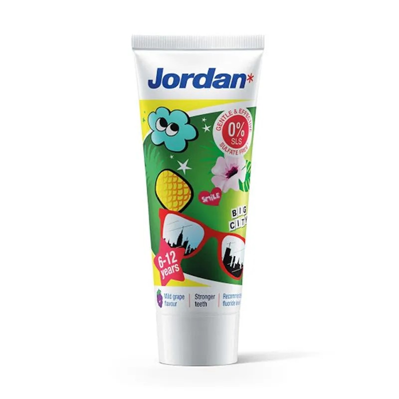 Jordan Kids Toothpaste - Pasta Gigi Step 2 Grape (75GR)