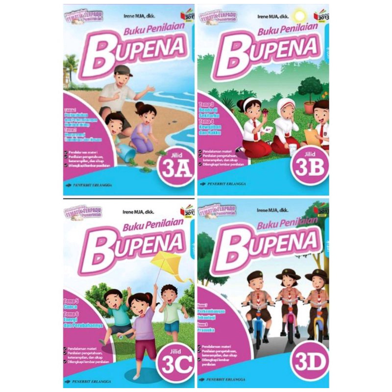BUPENA Erlangga kelas 3 A - D