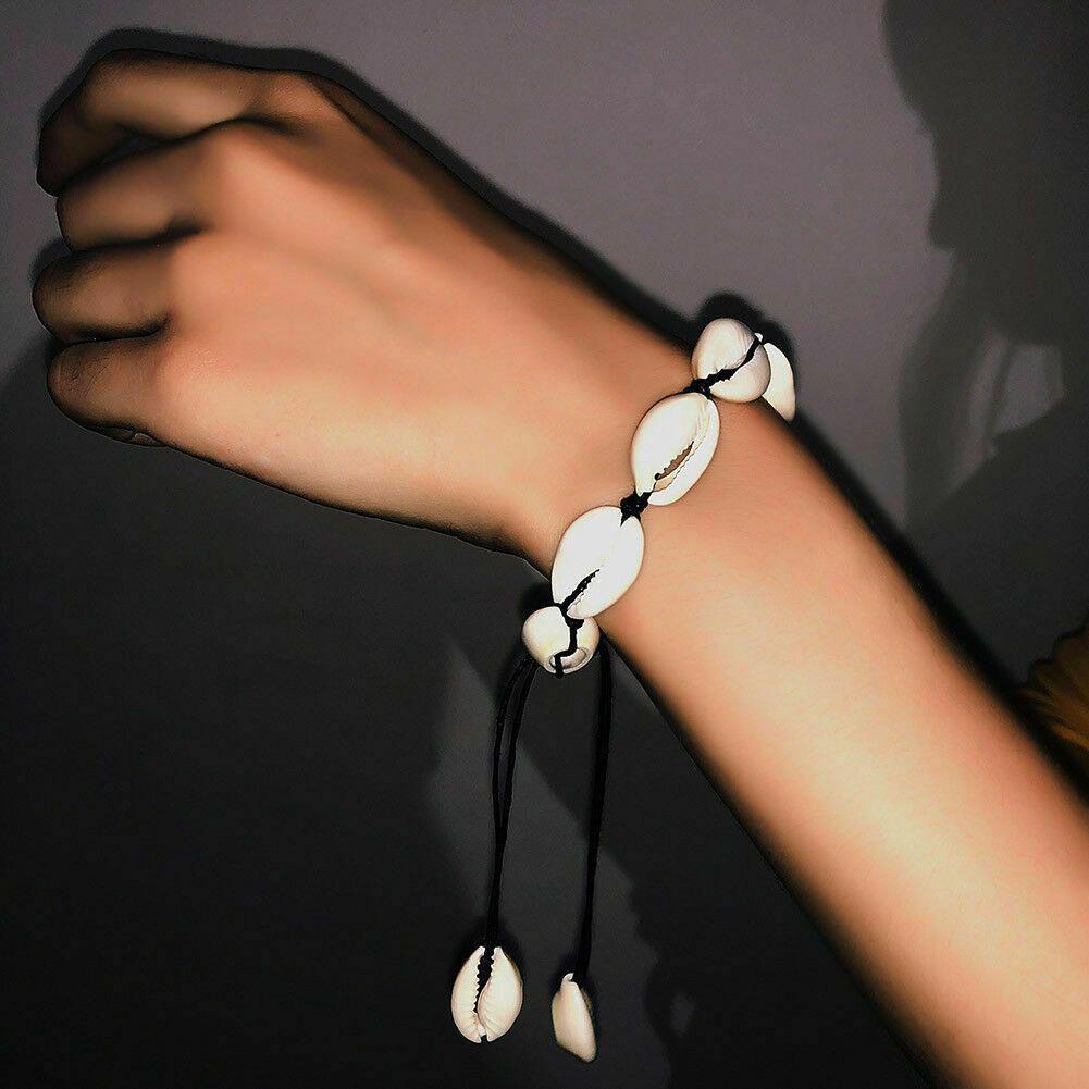 Lily Shell Gelang Wanita Gadis Adjustable Boho Perhiasan Kaki Rantai