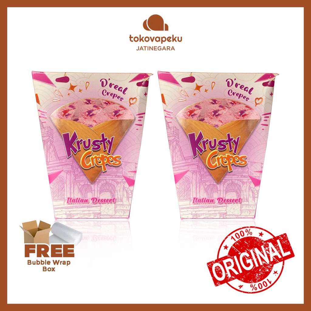 KRUSTY CREPES V2 ITALIAN DESSERT KRUSTY CREPES 60ML ORI by JAVA JUICE