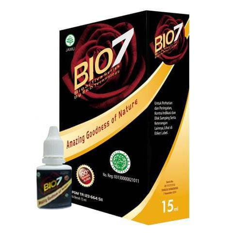 Dijual  BIO 7 Obat Tetes  HERBAL   Berkualitas