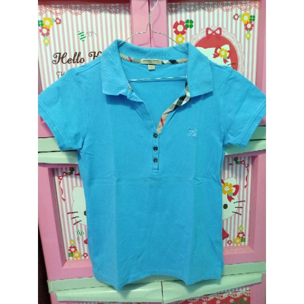 Preloved kaos polo burberry original