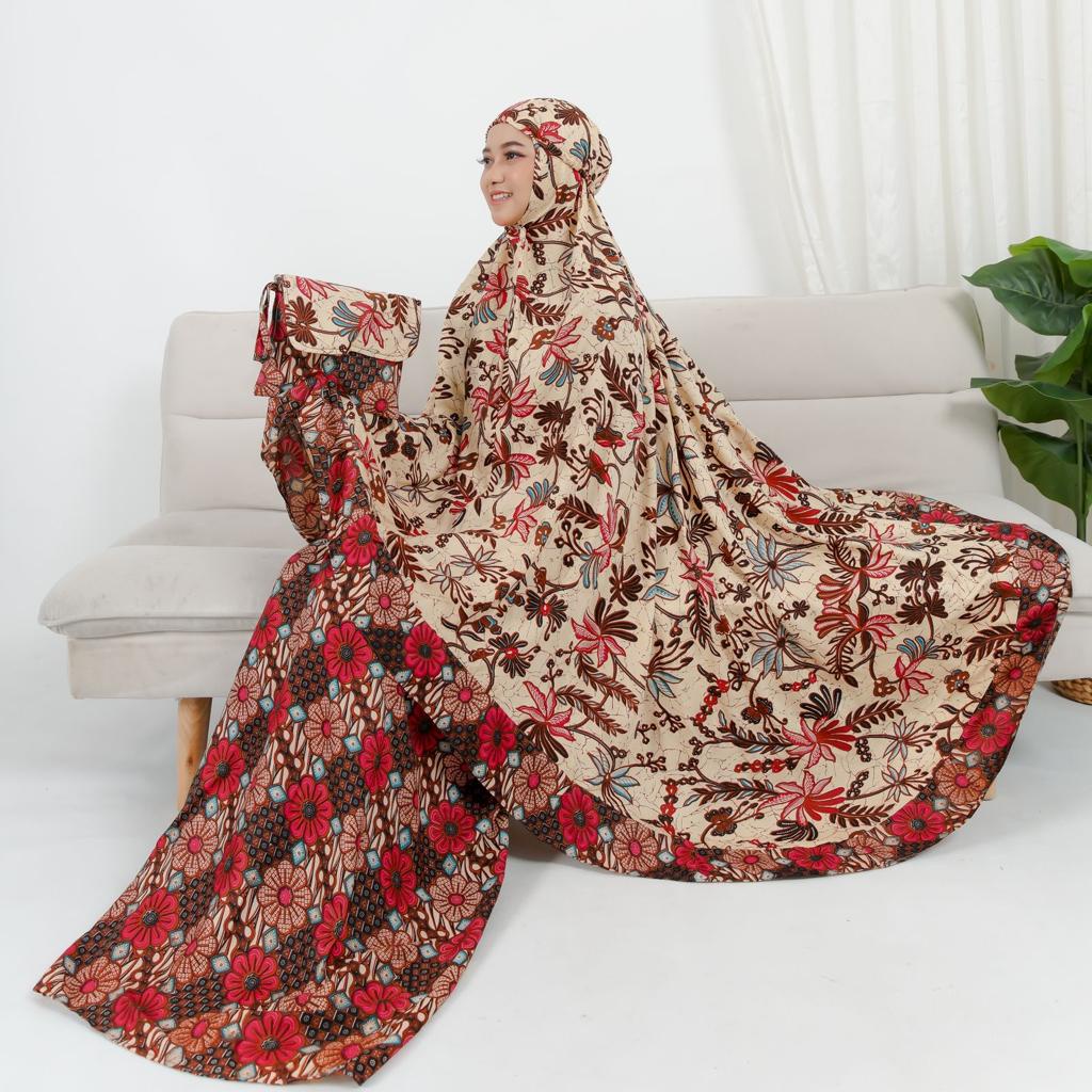 MUKENA BALI BATIK BAHAN RAYON TERBARU