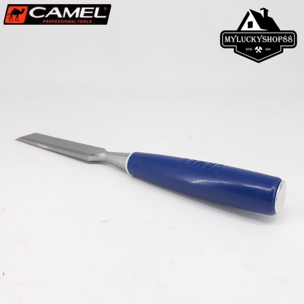 Pahat Kayu Gagang Fiber Camel 3/4&quot; Wood Chisel 0.75 Inch Pisau Ukir