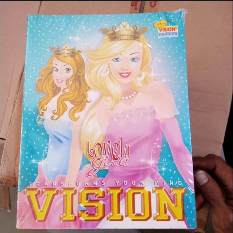 

Buku Tulis Vision 58 Lembar Buku Catatan Sekolah / Buku Murah