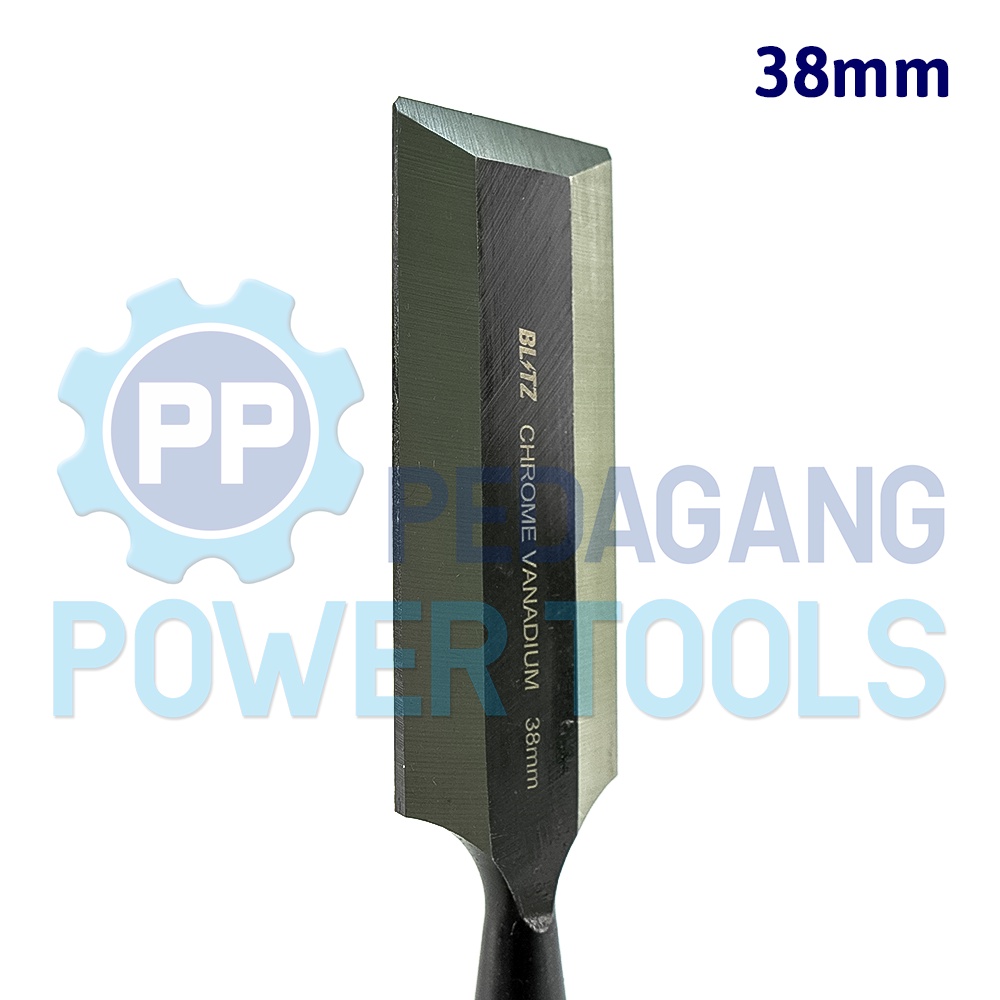 BLITZ PAHAT KAYU 1-1/2&quot; TATAH ALAT UKIR GAGANG FIBER 38 MM WOOD CHISEL