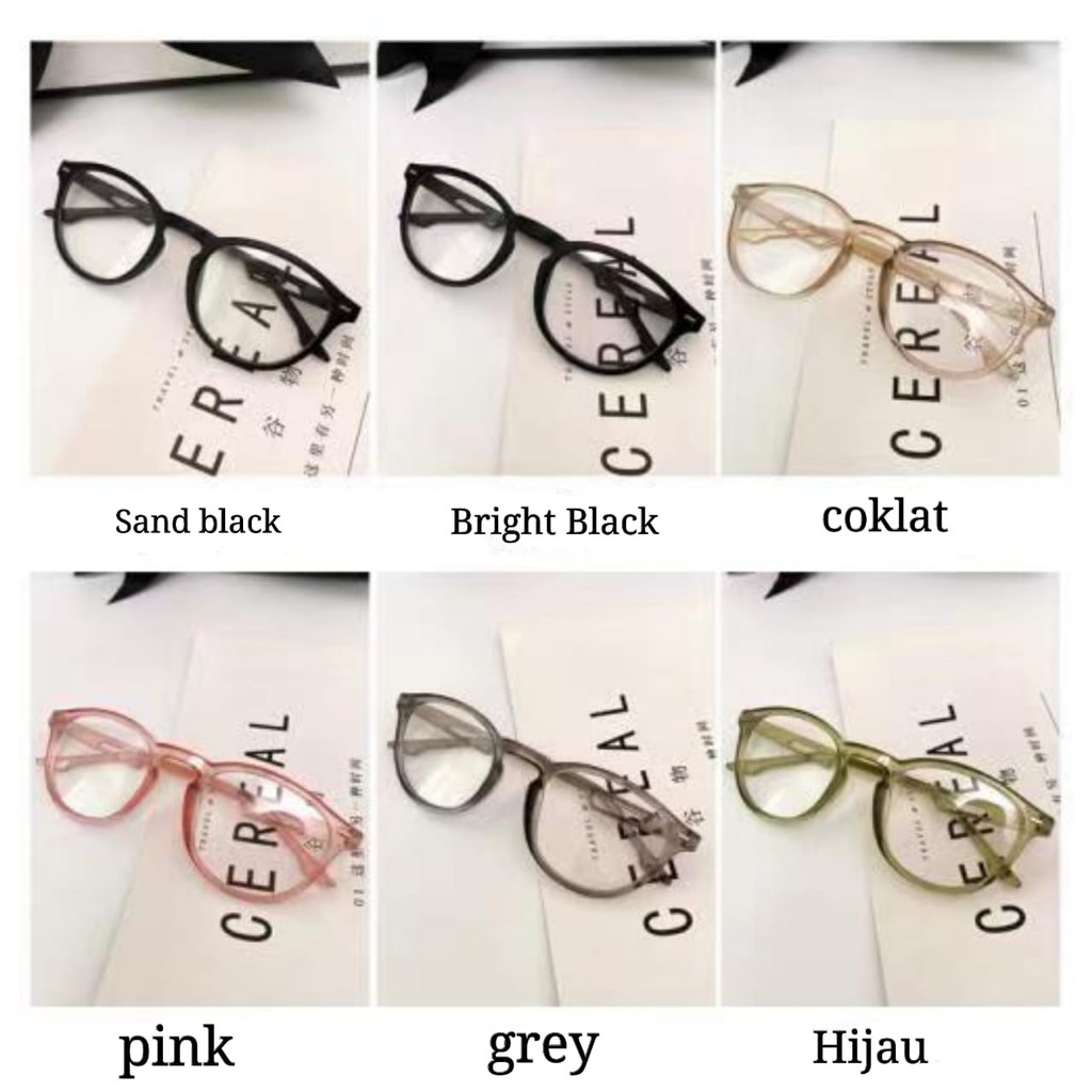 Rowling (ka-48) Kacamata Lensa&amp;Frame/New Fashion Blue Light Blocking Reder/Kacamata Baca Wanita&amp;Pria Import