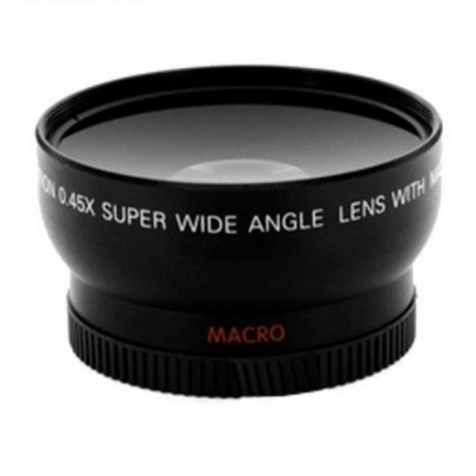 lensa ultra WIDE CONVENTER lens DSLR for canon 58mm 0 45x