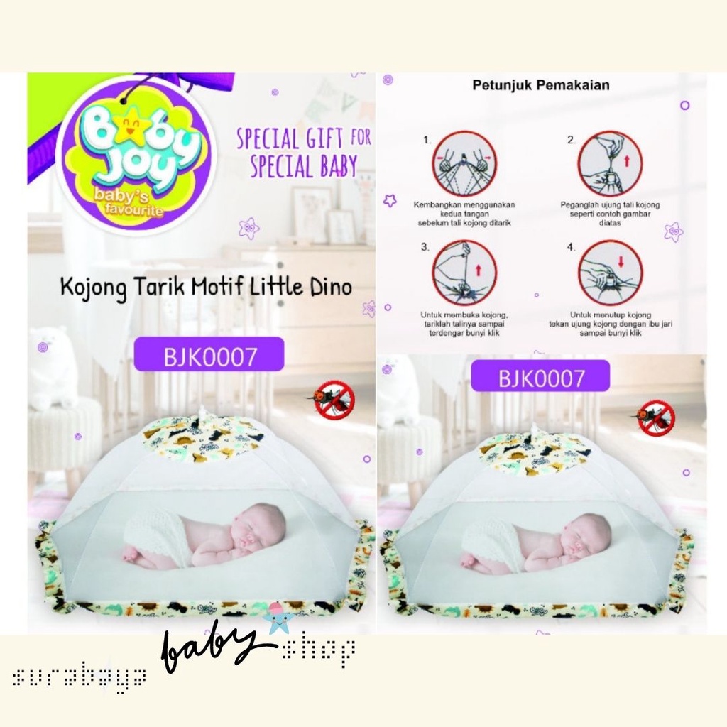 BABY JOY KOJONG BAYI TARIK LITTLE DINO SERIES - BJK0007