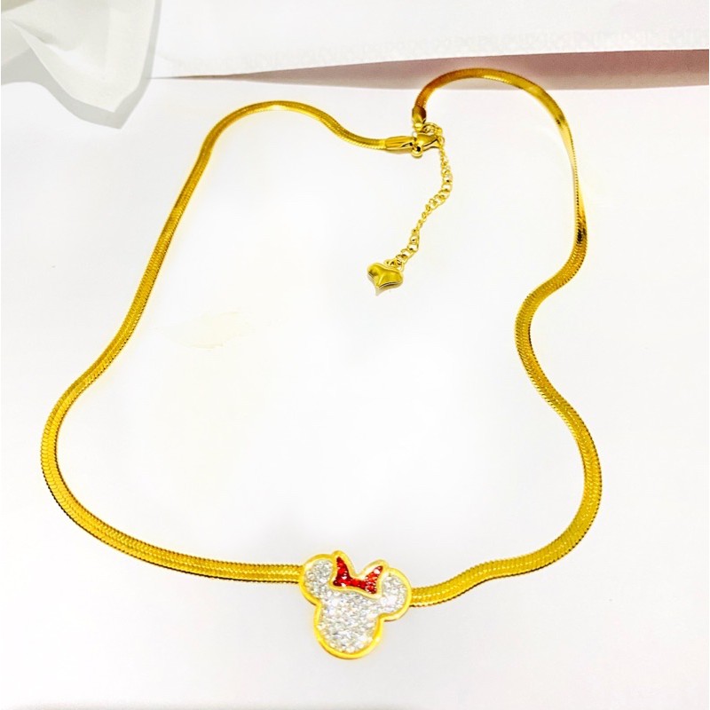 Kalung wanita //kalung titanium //titanium //peehiasan //kalung