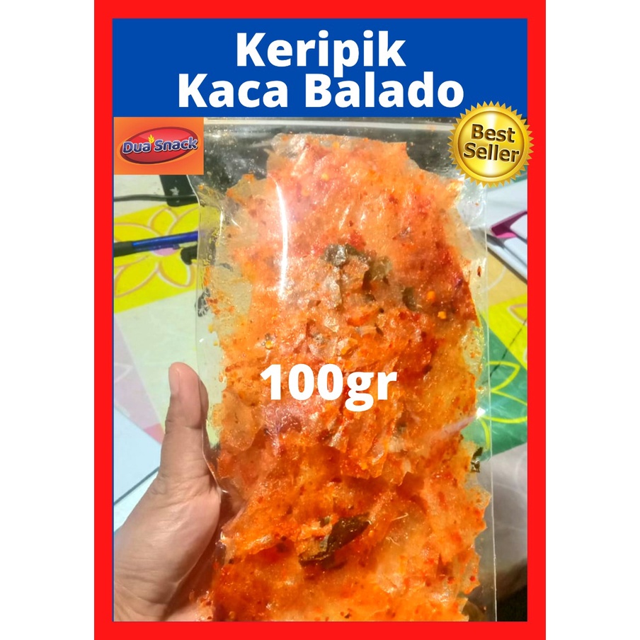 

Makanan Ringan Cemilan Snack Jajanan Keripik Kaca Balado Daun Jeruk Enak Gurih Renyah Pedas Bahan Premium Disukai Anak-anak dan Orang Dewasa