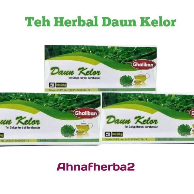 

Teh Herbal Daun Kelor