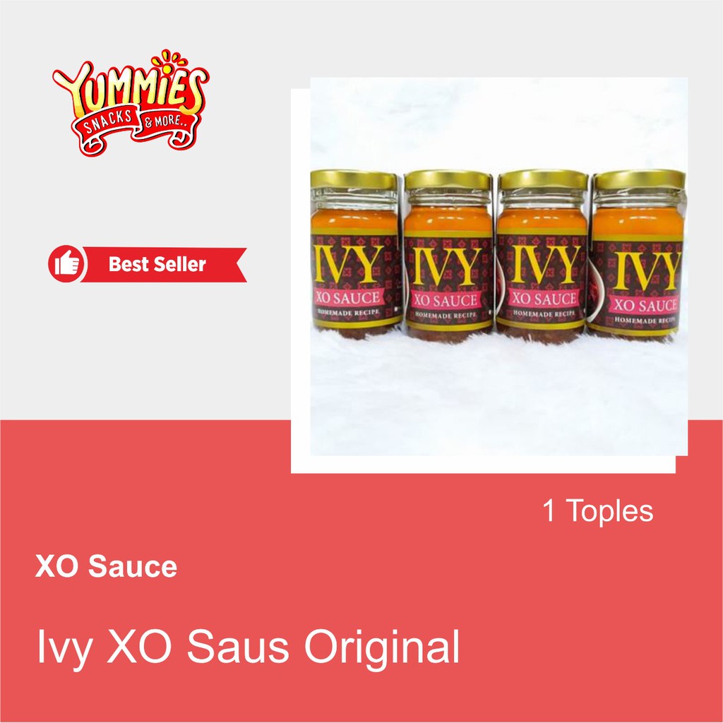 

IVY XO Sauce Original / XO Saus Non MSG / Tanpa Pengawet