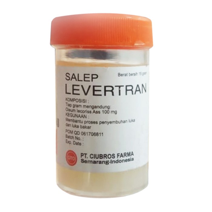 Salep LEVERTRAN CITO 15 GR