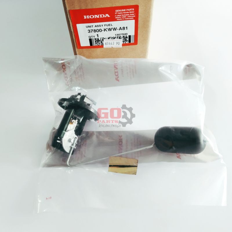 Fuel Unit 37800-KWW-A81 Amper Bensin Pelampung Apung Tangki Bensin ORI Honda REVO 110 2011 Karbu