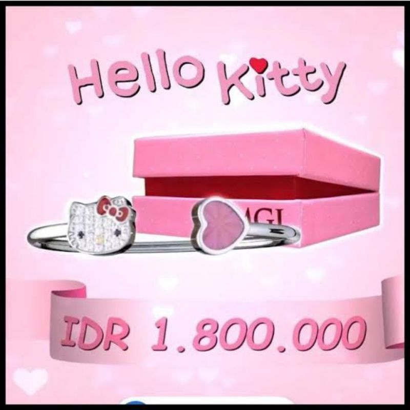 Gelang Hello Kitty MCI New Original