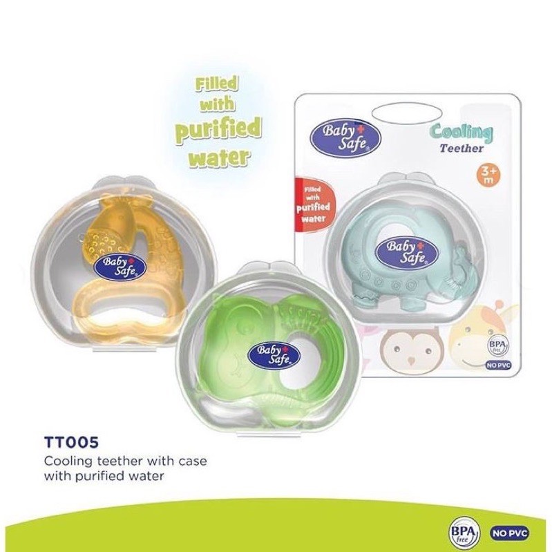 BABY SAFE Easy Grip Rubber Teether TT001 / TT002 / TT003 / TT005