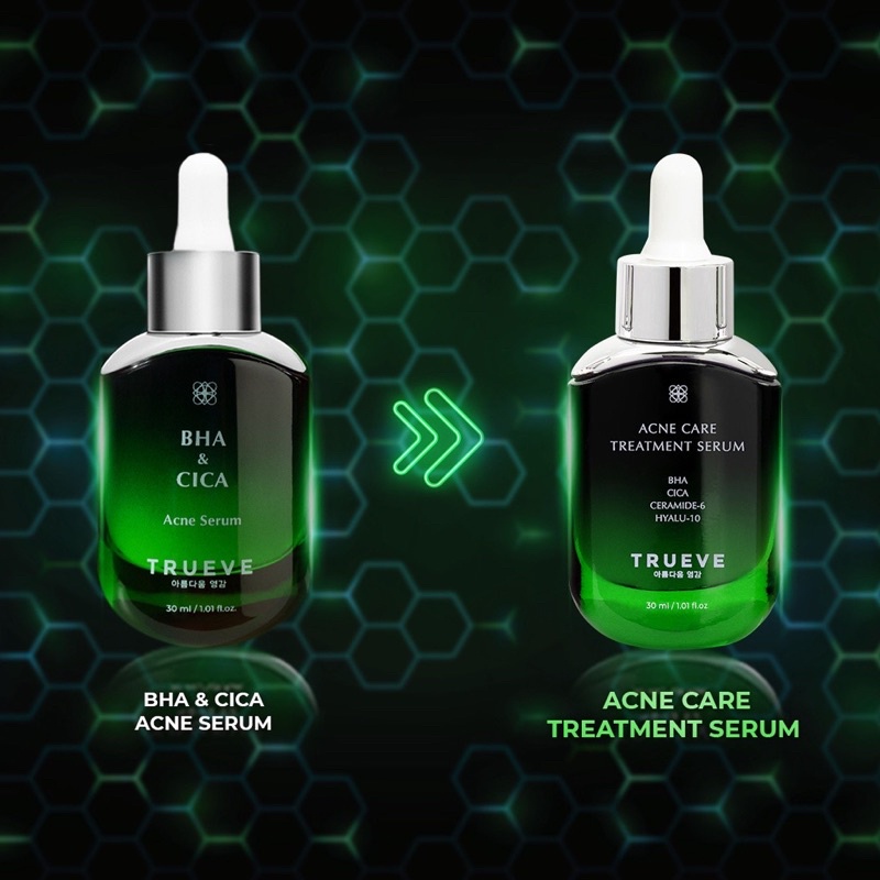 TRUEVE Acne Care Treatment Serum 30 ML (Serum Jerawat, Obat Jerawat, Serum Jerawat dan bekasnya)