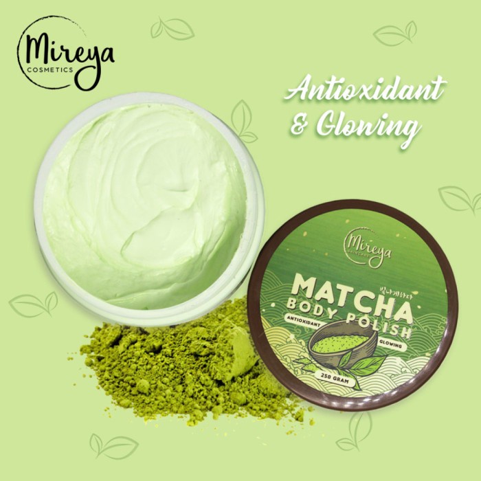 Mireya Sakura &amp; Pearl rice goat milk matcha yam bean Body Polishc