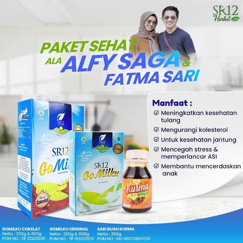 

susu herbal kesehatan/ Gomilku SR12