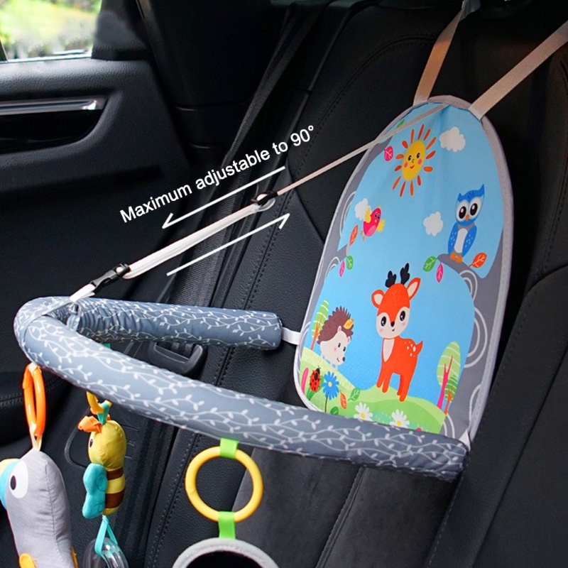 Zzz Mainan Rattle Bayi Bentuk Jembatan Untuk Jok Mobil