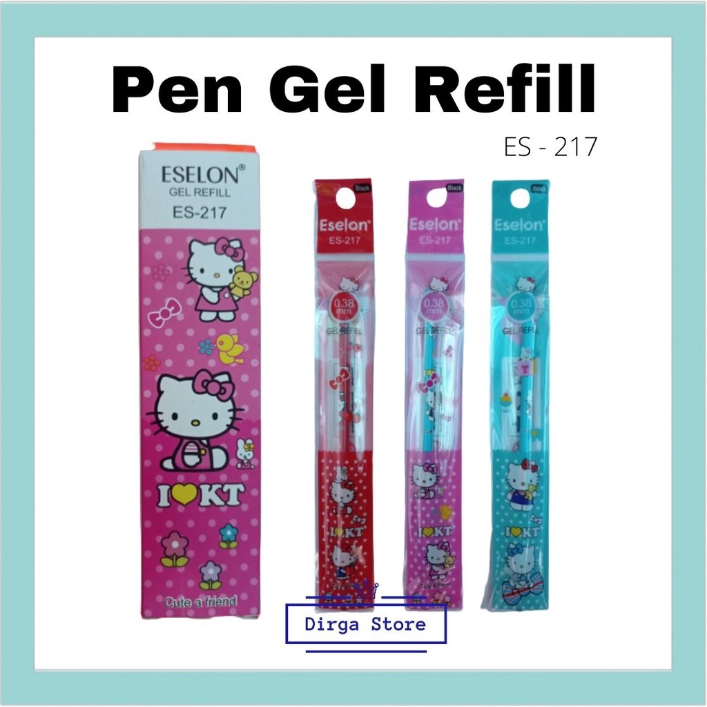 

Isi Ulang Refil Refill Pen Pulpen Bulpen Bolpen Gel Jel Karakter 0.5 mm