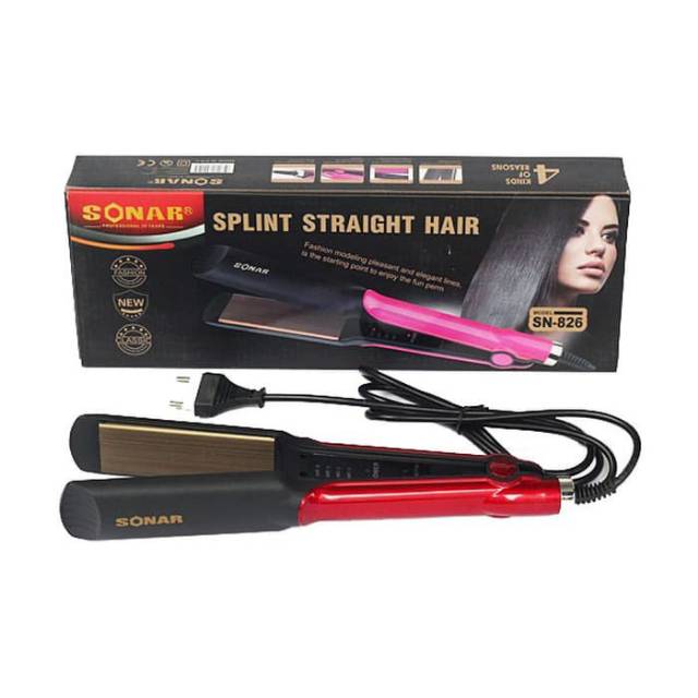 Catok Catokan Lebar Lurus Splint Straight Hair Sonar SN826 SN 826 SN-826