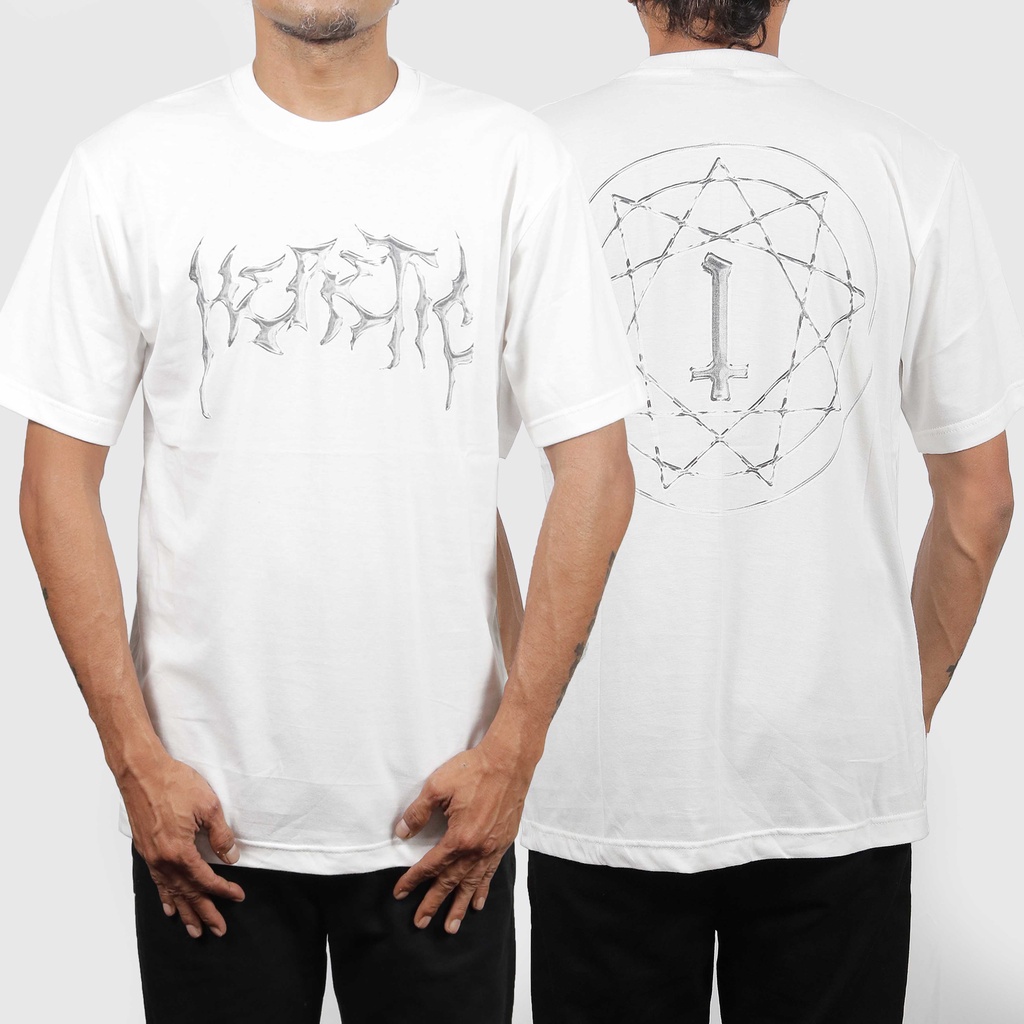 Heretic - T-shirt - Chrome White