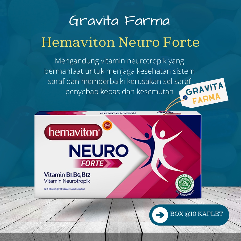 Hemaviton Neuro Forte 10 tablet