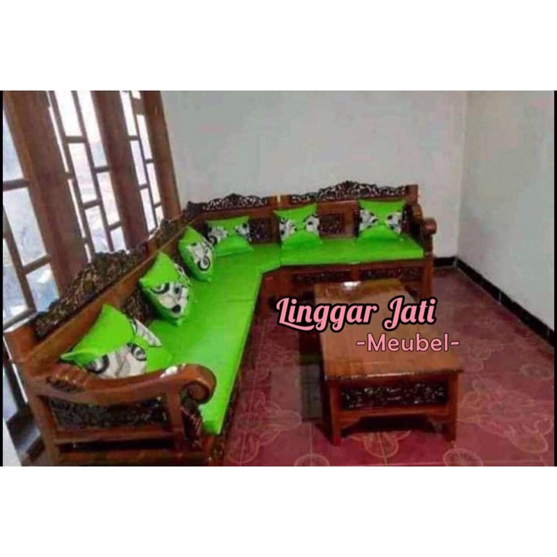 TERMURAH KURSI SUDUT KARAWANG KURSI TAMU MINIMALIS KURSI MINIMALIS MURAH KURSI SUDUT KAYU POJOK L