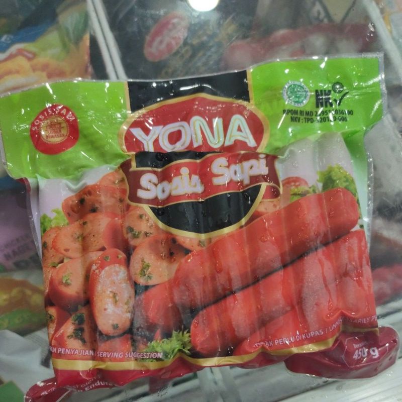 

Yona Sosis Sapi 450gr