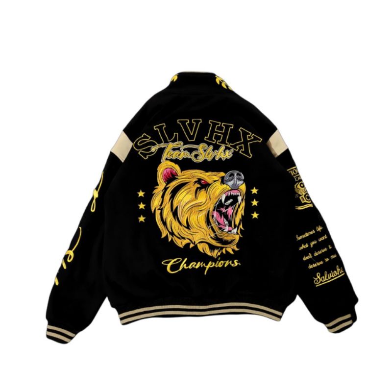 Varsity jacket-Varsity premium-Jaket pria-Salvio Hexia-Jaket Varsity