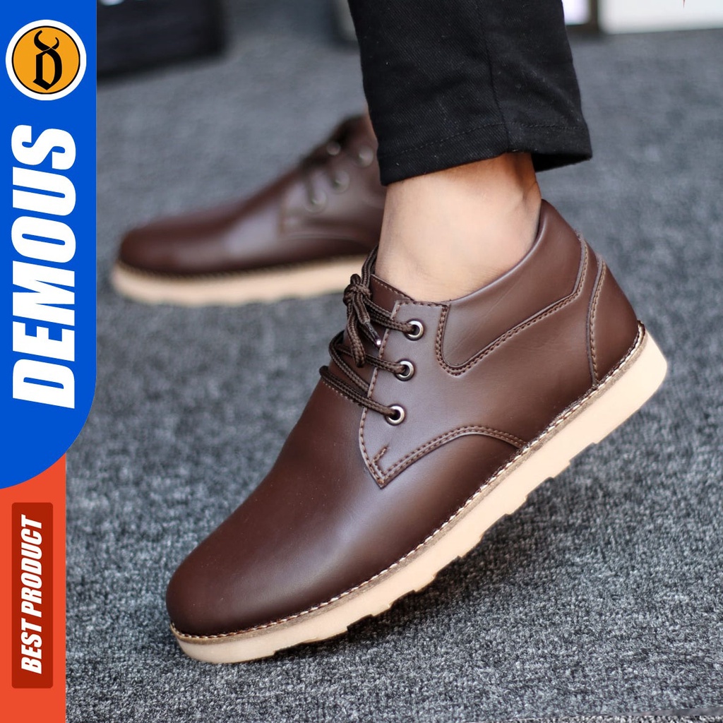 DEMOUS Tauran - Sepatu Formal Pria Pantofel