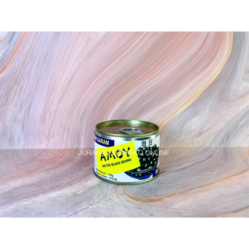 

(JSO) Amoy tausi salted black beans 179gr / amoi tausi Red Boat / kacang hitam premium