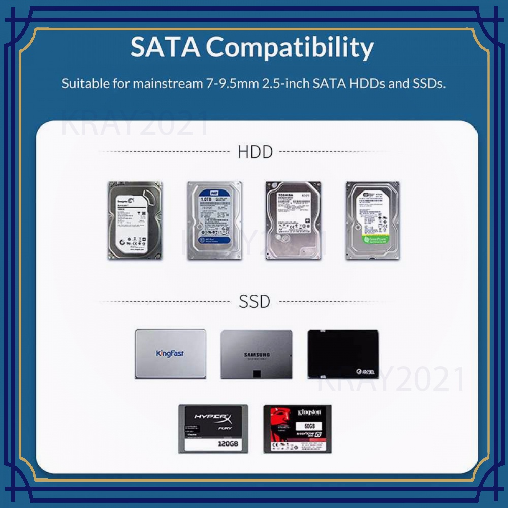 2.5 Inch External HDD Enclosure USB 3.0 - HD002