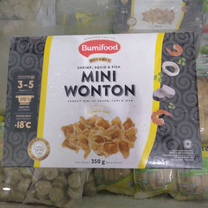 

Bumifood mini wonton 350gr