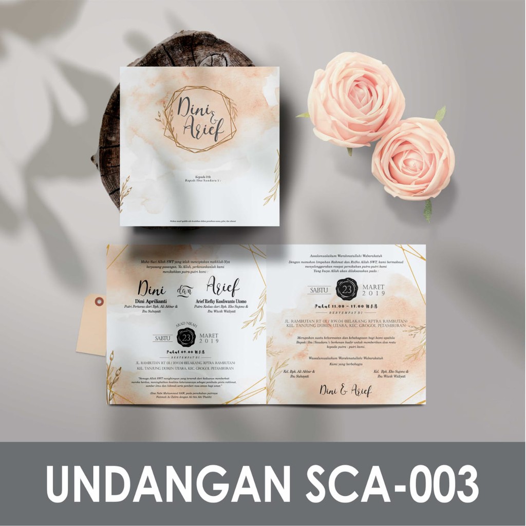 

SCA 003 Blangko Undangan Kosongan Griya Blanko + File Setting Corel