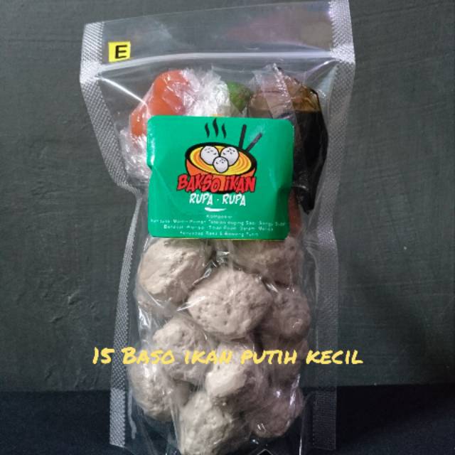 

Baso ikan Rupa rupa